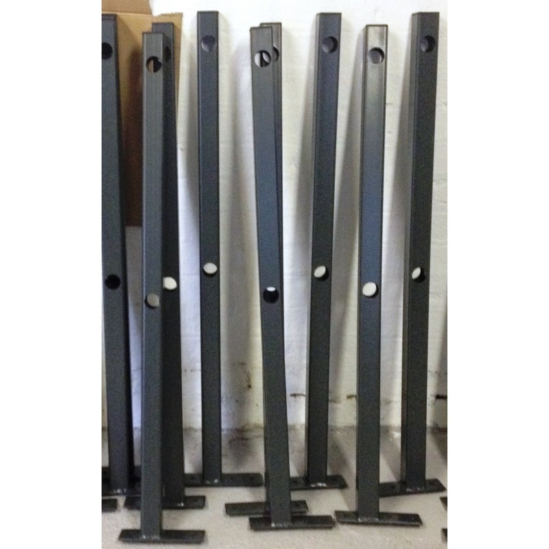 50x50 Square Mezzanine Floor Handrail Post