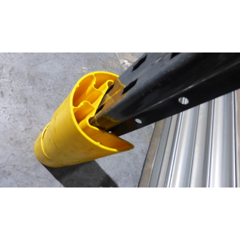 Plastic Pallet Racking Guards 100mm High