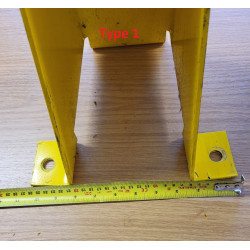 Various Pallet Racking U Shape / Narrow Column Guards