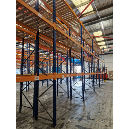 Hilo Racking Ireland Used Hilo Premierack Pallet Racking - 4 Bay Run - Frames 5000x900mm ...