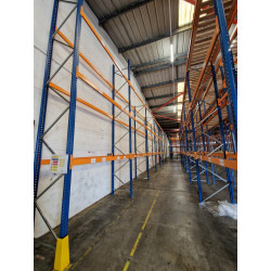 Used Hilo Premierack Pallet Racking - 4 Bay Run - Frames 5000x900mm - Beams 2700mm