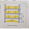 Used Hilo Premierack Pallet Racking - 4 Bay Run - Frames 5000x900mm - Beams 2700mm
