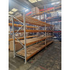 Used Apex Pallet Racking - 2 Bay Run - Frames 2700x1100mm - Beams 2700mm