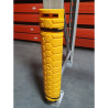 NEW Plastic Pallet Racking Column Guards 93-106mm with velcro straps