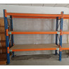 PSS Longspan Shelving 3 Bay Run 2250mm High with 3 levels.