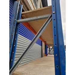 PSS Longspan Shelving 2 Bay Run 2250mm High with 3 levels.