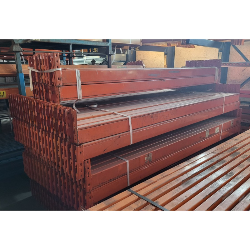 Redirack Pallet Racking 2400x100x50mm beams.