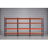 Kimer Longspan 3 bay run 2000mm High with 4 levels.