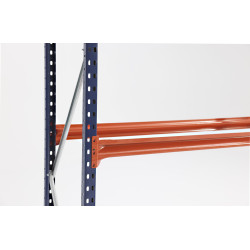 Kimer Longspan 3 bay run 2500mm High with 5 levels.