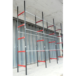 Used QD Hanging Garment System 4000mm High